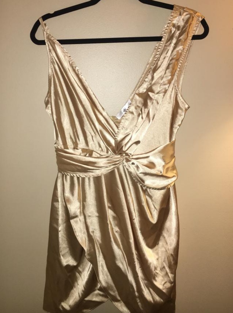 Silk Mini Dress